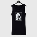 Women's SUBHUMAN Style American Style Fashion Brand Black All-match Slimming Printed Sling Vise T-shirt for Women