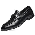 New Korean Style Business Formal Men's Shoes, Men's Casual Leather Shoes, British Style Comfortable and Versatile Breathable Loafers, Men's Leather Shoes