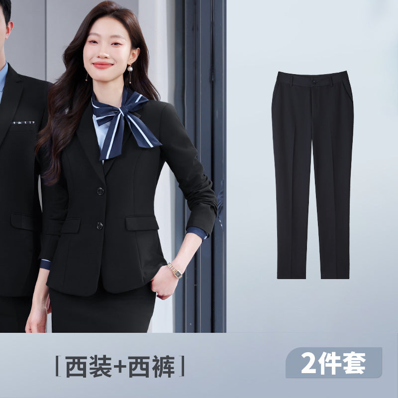 Toni Suit Self-Designed Factory Professional Attire Men's and Women's Suits Professional Attire Temperament Formal Wear Cross-Border Formal Wear Wholesale Dropshipping