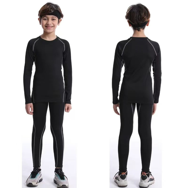 Children's Leggings Training Clothes Quick-drying suit Students Basketball Football Running Fitness Kids Sports Leggings