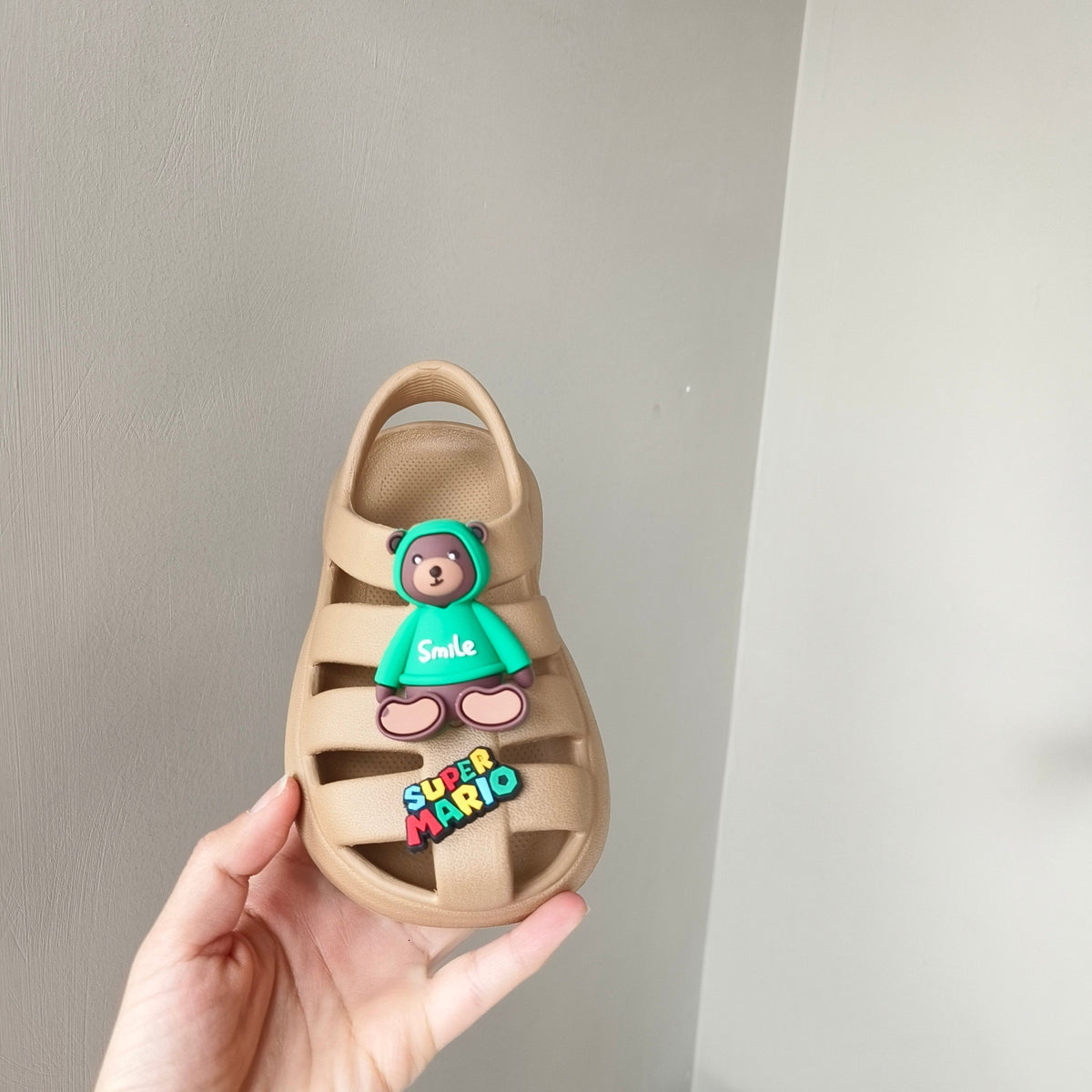 Children's Outwear Sandals 2025 New Girls' Sandals Non-slip Fashion Cute Beach Boys Wading Roman Shoes