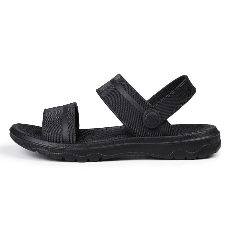 Men's Sandals Summer Sandals Men's Cross-border plus size Soft Bottom Leather Sandals Outer Wear Dual-use Beach Shoes Explosions