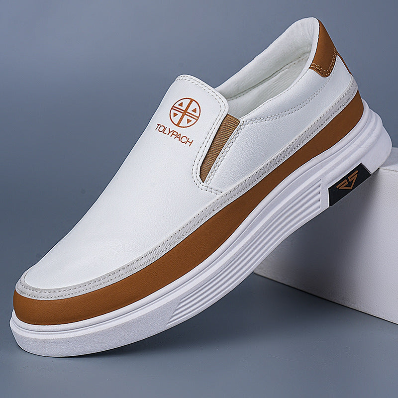 2025 Spring New plus size Men's Doug Shoes Breathable Casual Loafers Fashion Shoes Trendy Men's Shoes