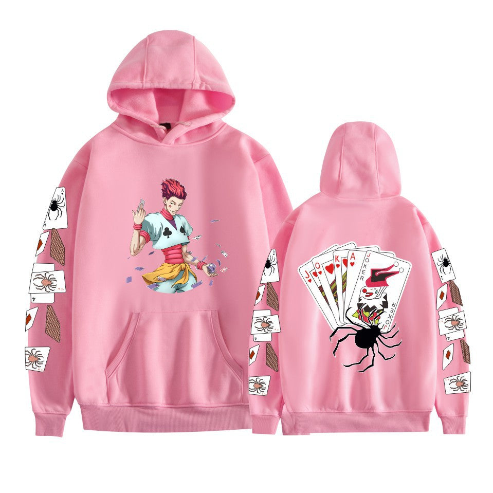 Sun Man Cartoon Animation Series Surrounding hoodie with Hoodies and Ghost Extermination Blade Full-time Hunter Loose Cross-border hoodie