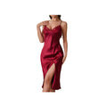 Factory European and American Style Pajamas for Women, High-End Imitation Silk Sexy Backless Pajamas, Aliexpress Cool and Comfortable Suspender Skirt
