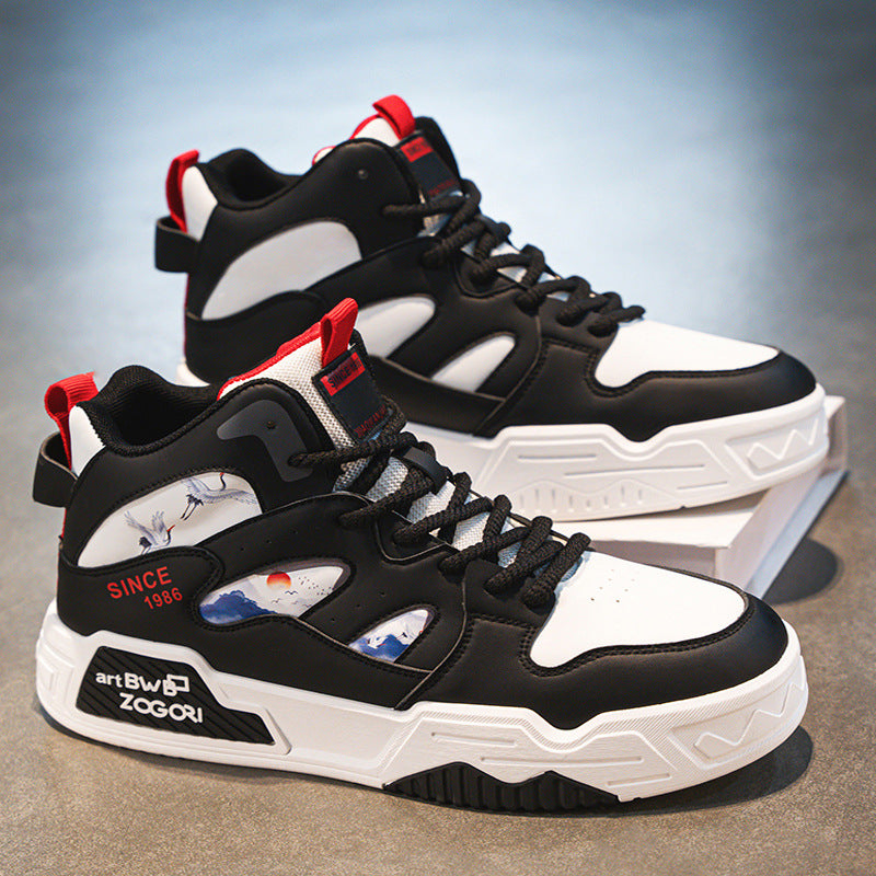 Men's Shoes 2024 New Winter Breathable Student Sneakers Men's Sports Casual Niche Design Trendy Shoes