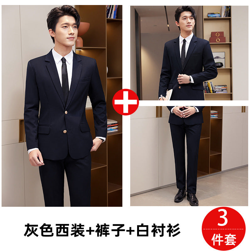 Men's and women's professional suits suit hotel bar ktv manager work clothes real estate 4S shop sales work clothes