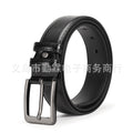 Belt Men's Belt Boys Imitation Cowhide Pin Buckle Belt Middle-aged Youth Leisure Trendy Men's Belt Wholesale