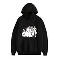 Cross-border overlord peripheral hoodie cartoon cartoon print autumn and winter men's and women's hooded sweater