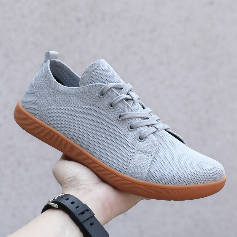 Cross-Border Large Size Men's Casual Breathable Barefoot Wide-Toe Shoes for Couples Outdoor Cycling and Running Lightweight Sports Shoes Wholesale