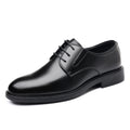 Men's Leather Shoes 2026 Autumn New British Style Soft-Soled Men's Casual Shoes Business Formal Wear Suit Groom Wedding Shoes