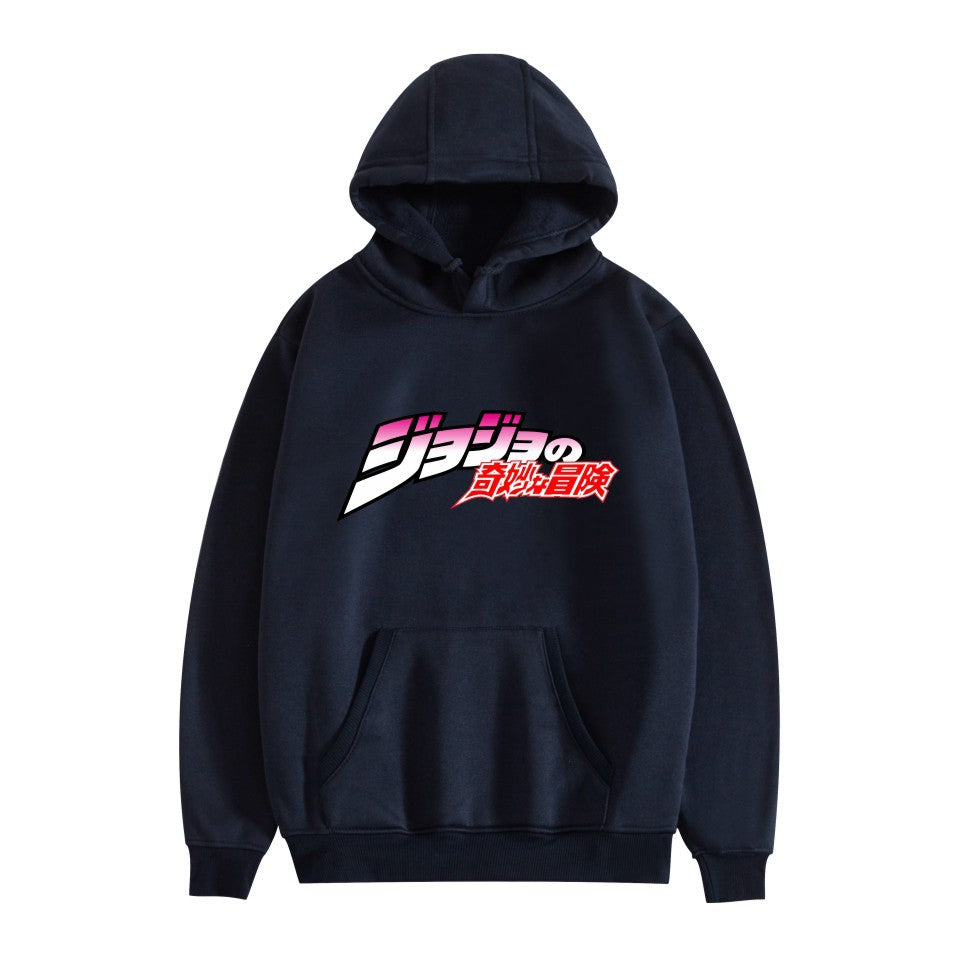 New Hot Hoodie JOJO's Wonderful Adventure Popular Printed Casual Men's and Women's Cross-border Trendy Sweater
