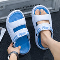 Men's Summer Sandals 2026 New Style, Comfortable Beach Sandals, Large Size 45, Men's Thick-Soled Office Dual-Use Slippers