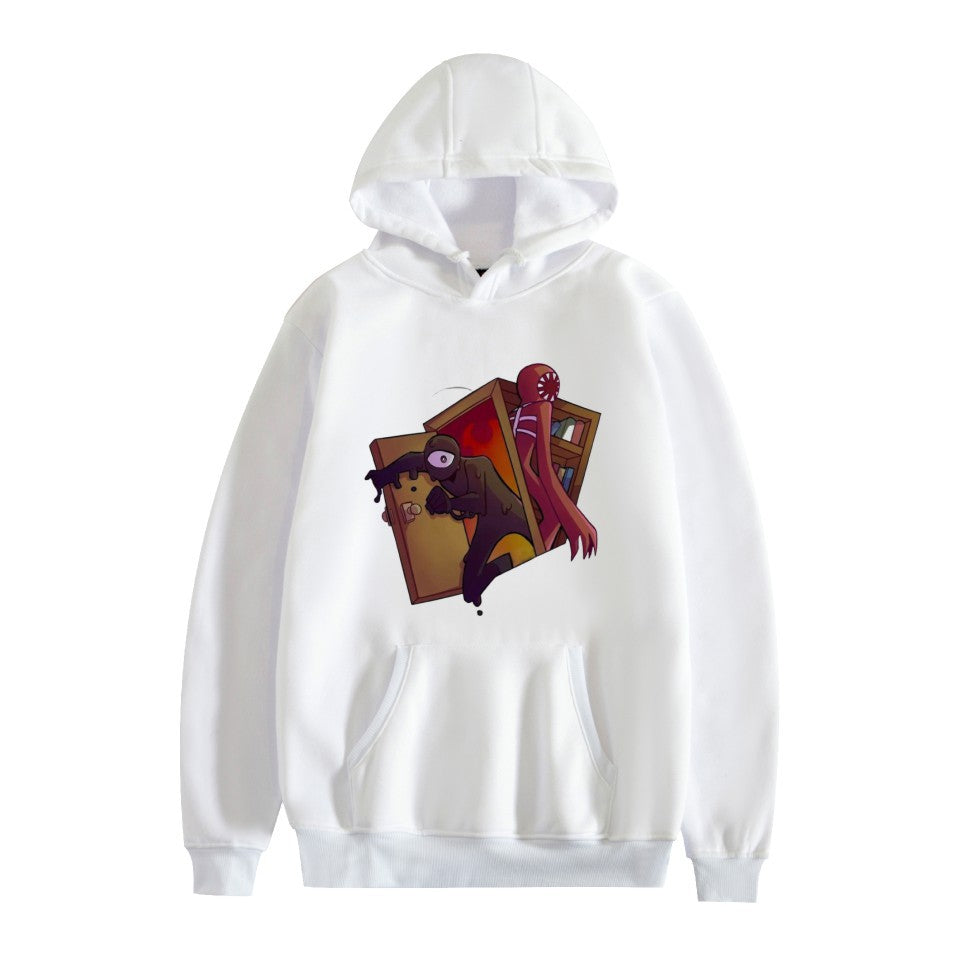 New Anime peripheral hoodie cross-border printed hooded two-dimensional autumn and winter hoodie men's and women's same sweater