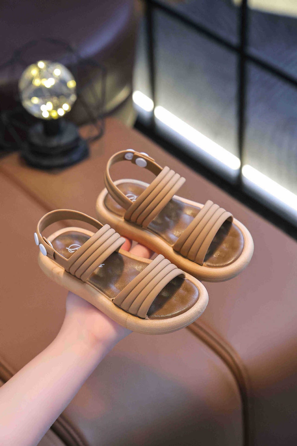 Children's Girls' Sandals Open Toe Elegant Summer New Fashion Korean Princess Student Cute All-match Western Style Sandals