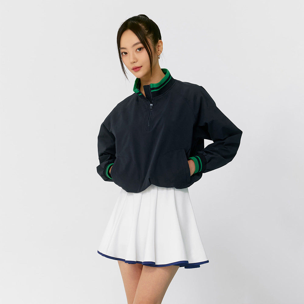 Cross-Border New Tennis Skirt Suit Women's Sportswear Two-Piece Outdoor Running Casual Yoga Suit Ready for Sale