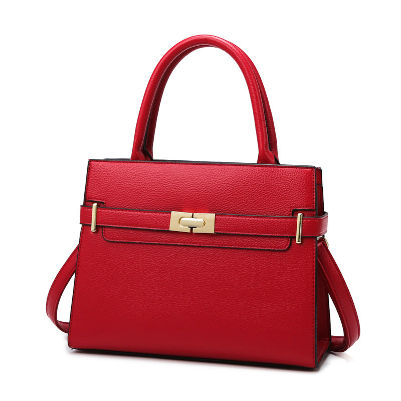 Cross-border Women's Bag 2025 New High-end Handbag Trendy Bag Three-piece Set Mother Bag All-match Shoulder Crossbody Bag