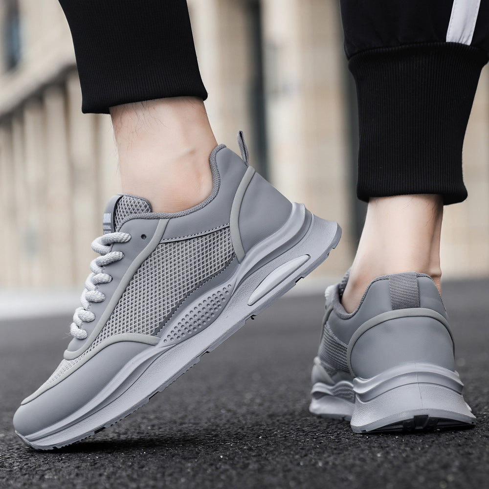 Men's Sneakers New Summer Breathable Soft-Soled Dad Shoes Men's Casual Mesh Shoes Soft-Soled Versatile Shoes Men's Shoes