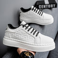 New Breathable White Shoes Men's Students Trendy All-match Thick-soled sneaker Casual Sneakers 2025 Spring Men's Shoes