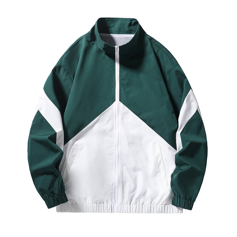 2024 Spring and Autumn New Jacket Men's standing collar coat Daily Casual Men's Jacket for Young Men