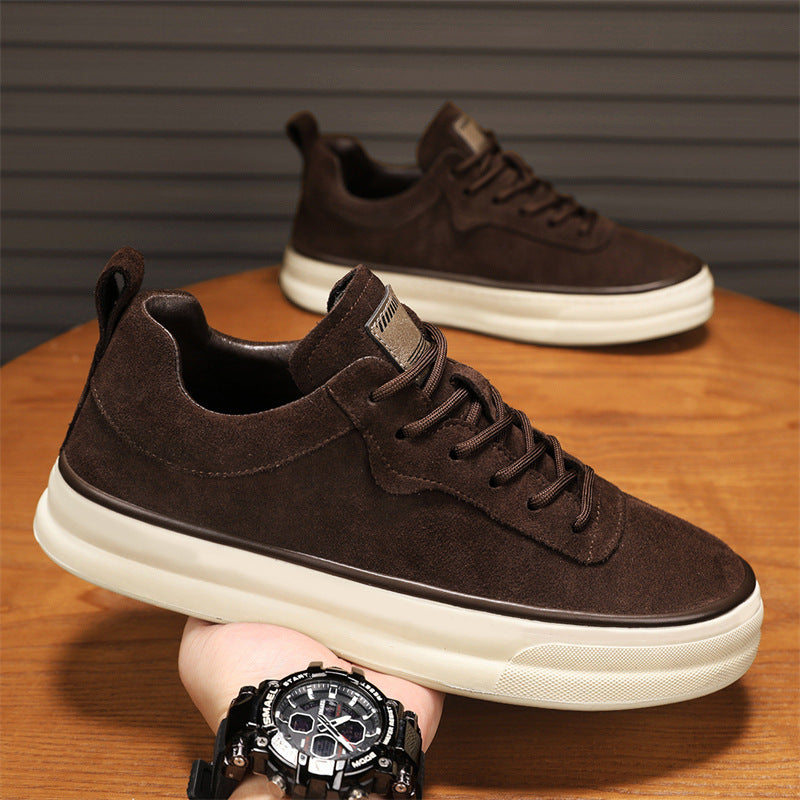 Autumn New Low-Top Sneakers for Men, Korean Style Trendy Student Sports Casual Shoes, Versatile Men's Shoes, Cross-Border Large Sizes
