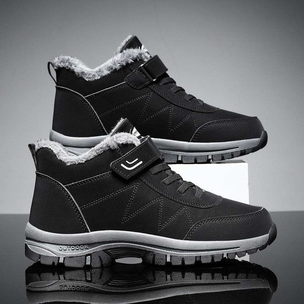 2025 High-Top Cotton Shoes Winter Hot Style Men's Warm Snow Boots 36-45