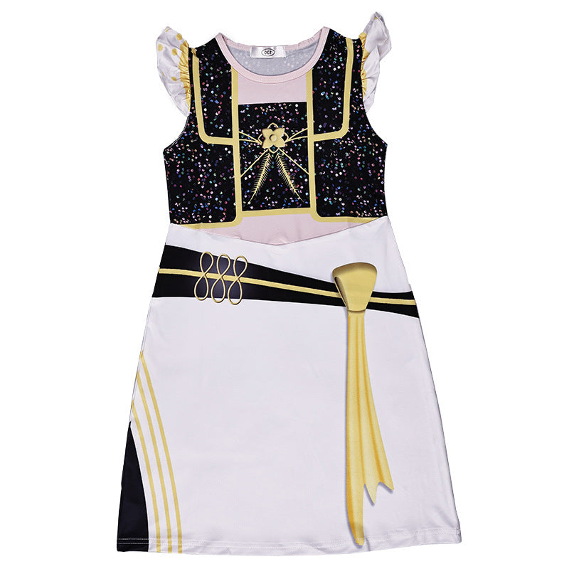 K-Pop Hunter Cosplay Costume Rumi Zoy Mirra Short Skirt Korean Girl Group Children's Stage Performance Costume