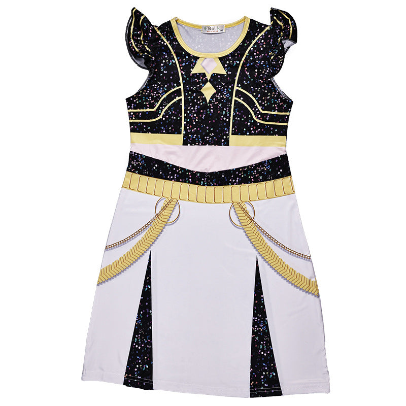 K-Pop Hunter Cosplay Costume Rumi Zoy Mirra Short Skirt Korean Girl Group Children's Stage Performance Costume