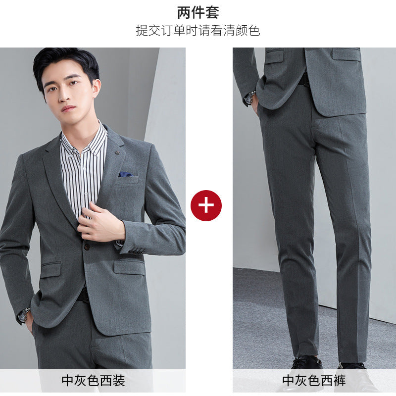 New Business Suit Men's Work Clothes Women's Black High-End Suit Suit Lawyer Teacher Work Professional Formal Wear