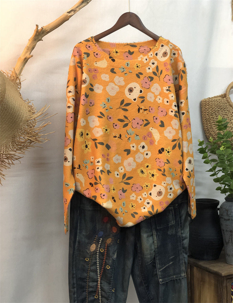 Autumn and Winter New Pullover Sweaters, Girly Style Sweaters, Outer Wear Sweaters, Slimming Internet Celebrity Tops, Women's Sweaters Wholesale
