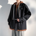 Men's Jackets Spring and Autumn 2024 New Fake Two-Piece Jackets Workwear Trendy Brand Jackets Casual Versatile Handsome Trend