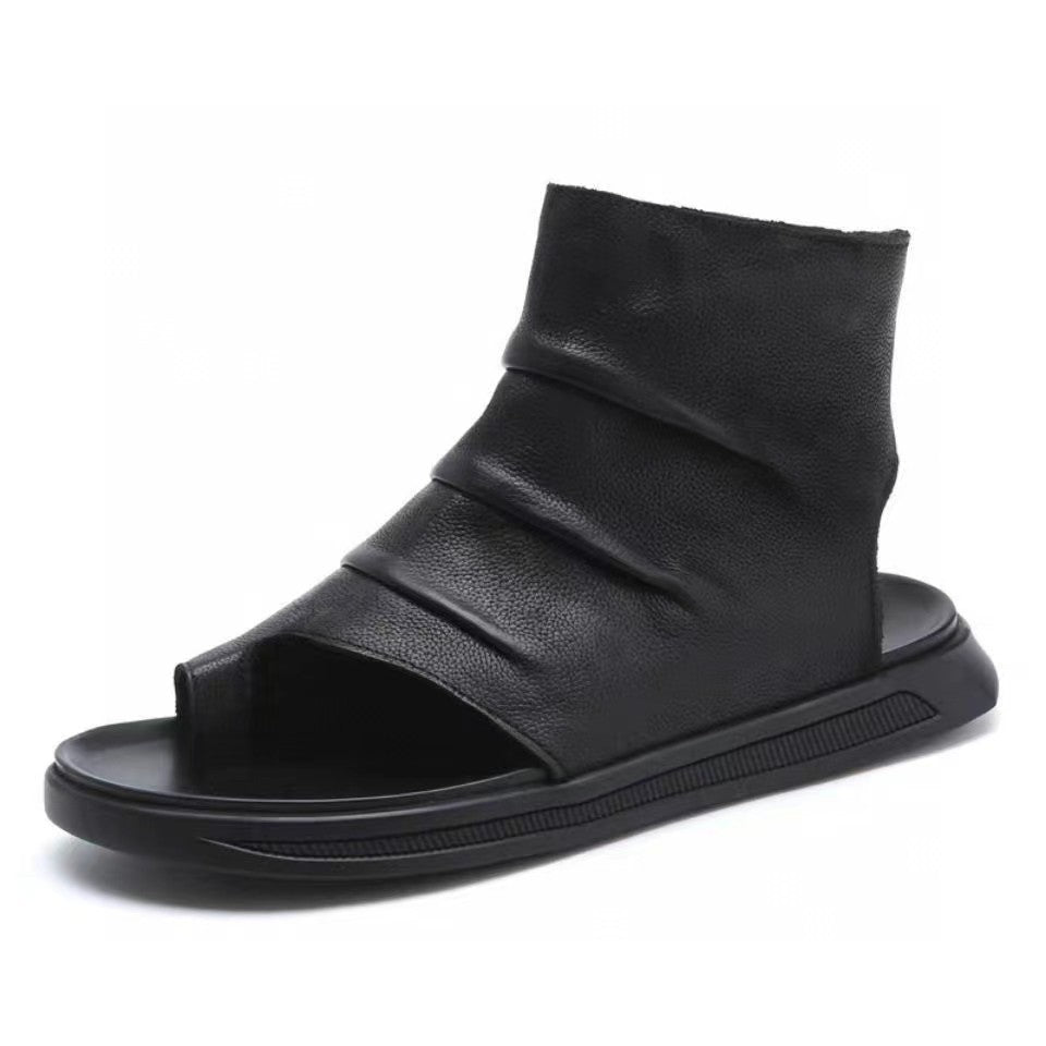 Men's Sandals 2025 New Fashion Casual Beach Shoes Men's Trendy Creative Outdoor Sandals Customizable in Small Orders