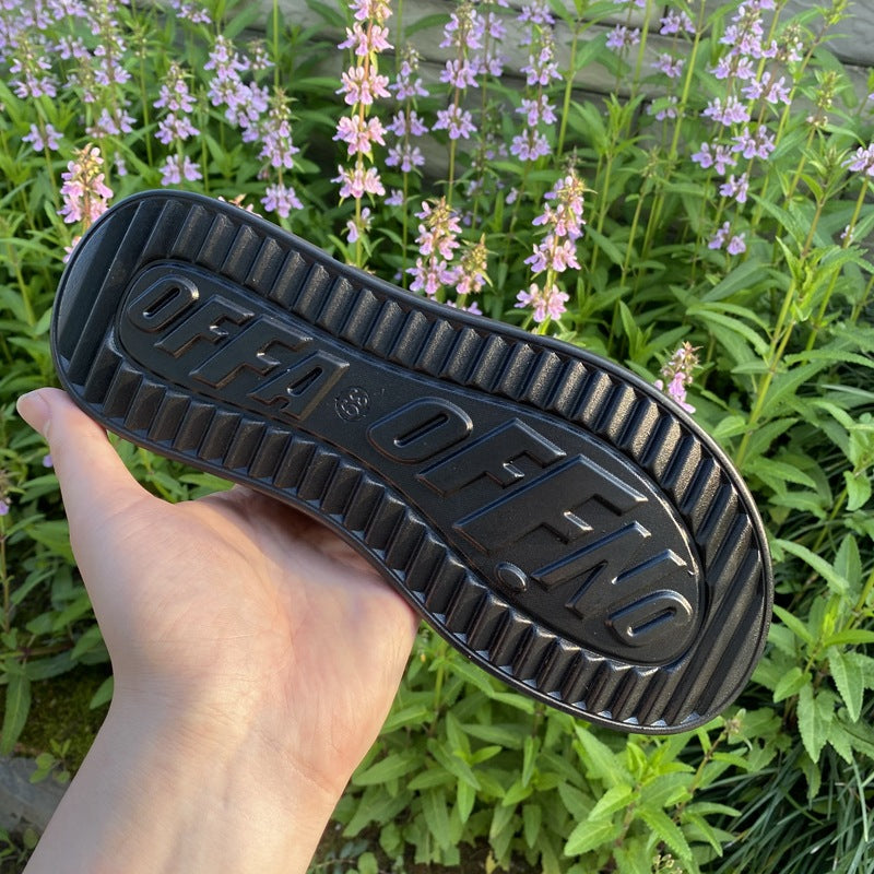 Men's Sandals, Genuine Leather Summer Beach Shoes, Dual-Purpose Sandals, 2026 New Trendy Soft-Soled Men's Shoes, Casual Non-Slip Shoes