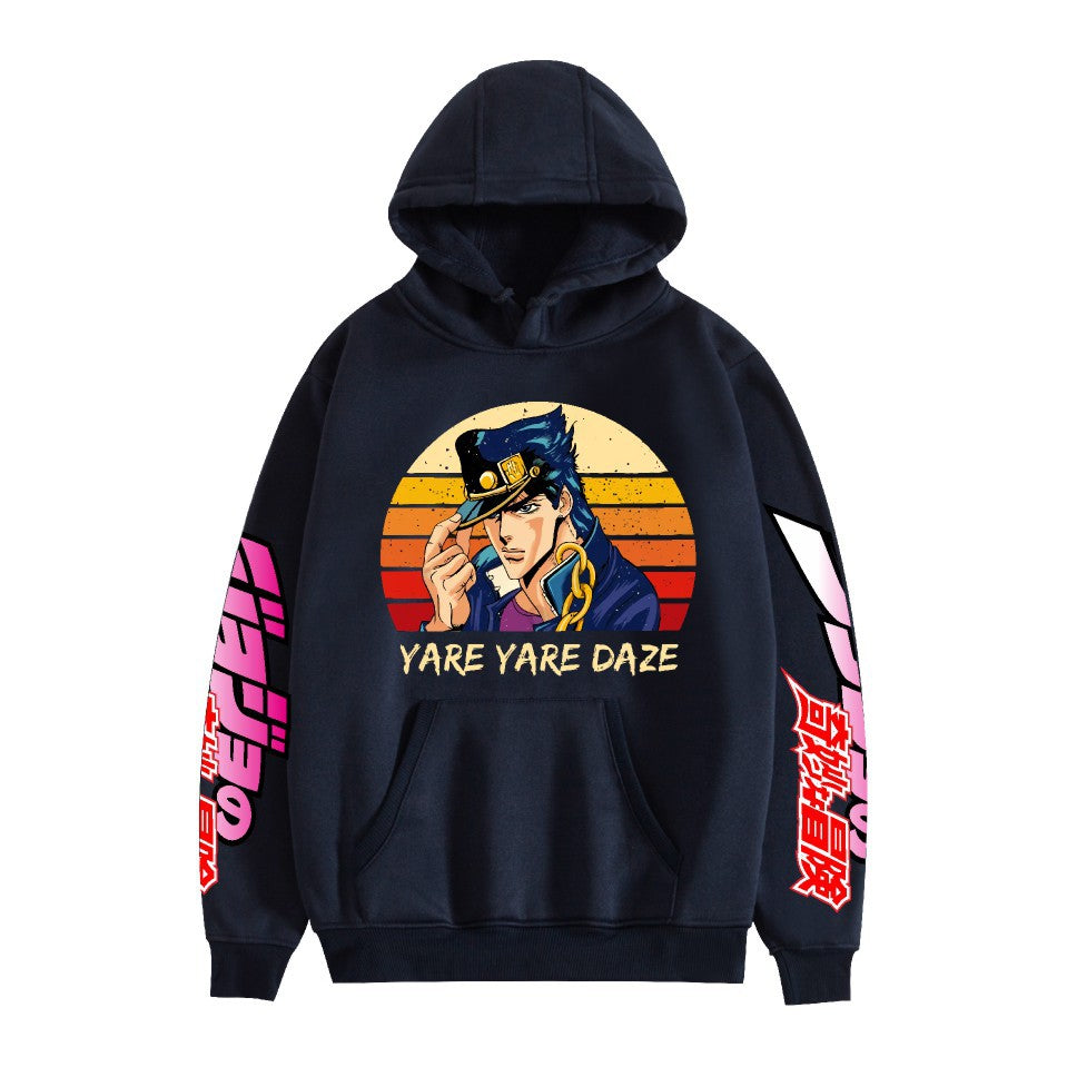 New wonderful adventure printed hoodie loose casual men's and women's trendy autumn and winter cross-border sweater Hoodies