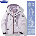 Compass Charge Clothes Women's Jacket Three-in-One Windproof and Waterproof Winter 2024 New Outdoor Couple Mountaineering Suit for Men