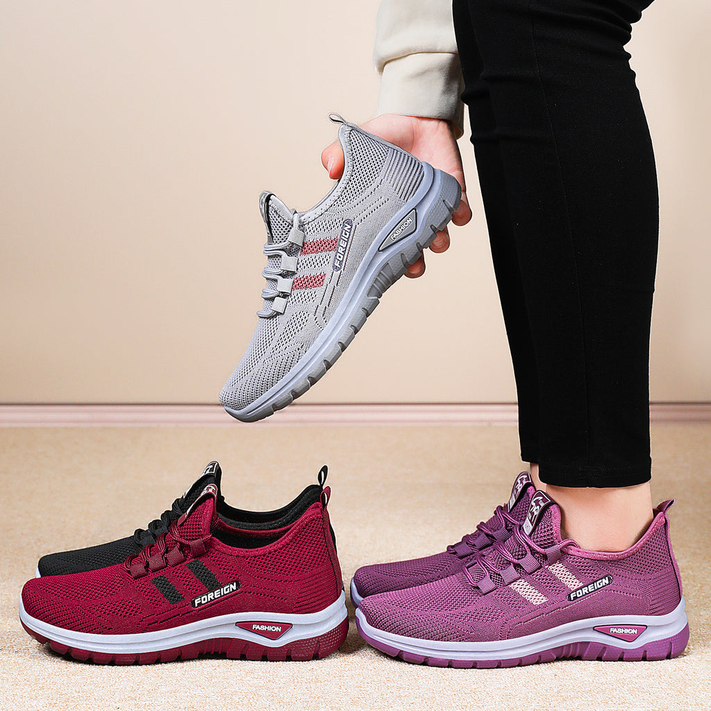 Sports Shoes for Women 2026 Summer New Style Outdoor Breathable Mesh Shoes Fashionable Casual Shoes Women's Low-Top Women's Shoes