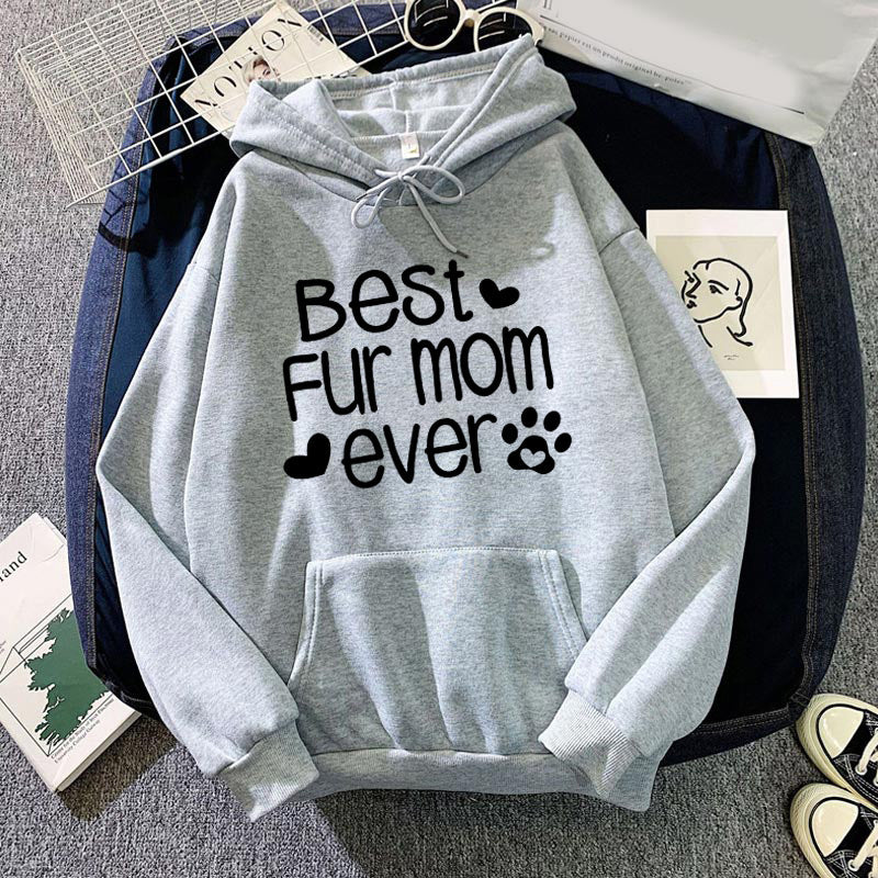 Cross-border foreign trade sources Baby It's Cold outside printed hooded hooded vests European code plus size