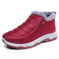 Cross-Border Snow Boots for Men and Women, Fashionable Cotton Boots, 2025 Thickeneded Warm Slip-On Cotton Boots, Comfortable Thick-Soled Boots