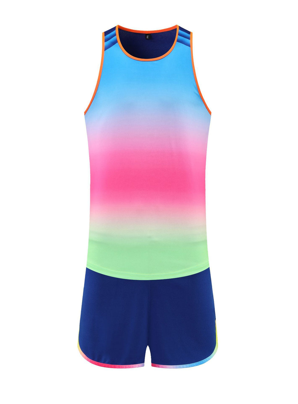 Customized Track and Field Clothing for Men and Women, Sports Students, Sprint Training Clothing, Marathon Running Suit, Vest, Sportswear, Printed Number