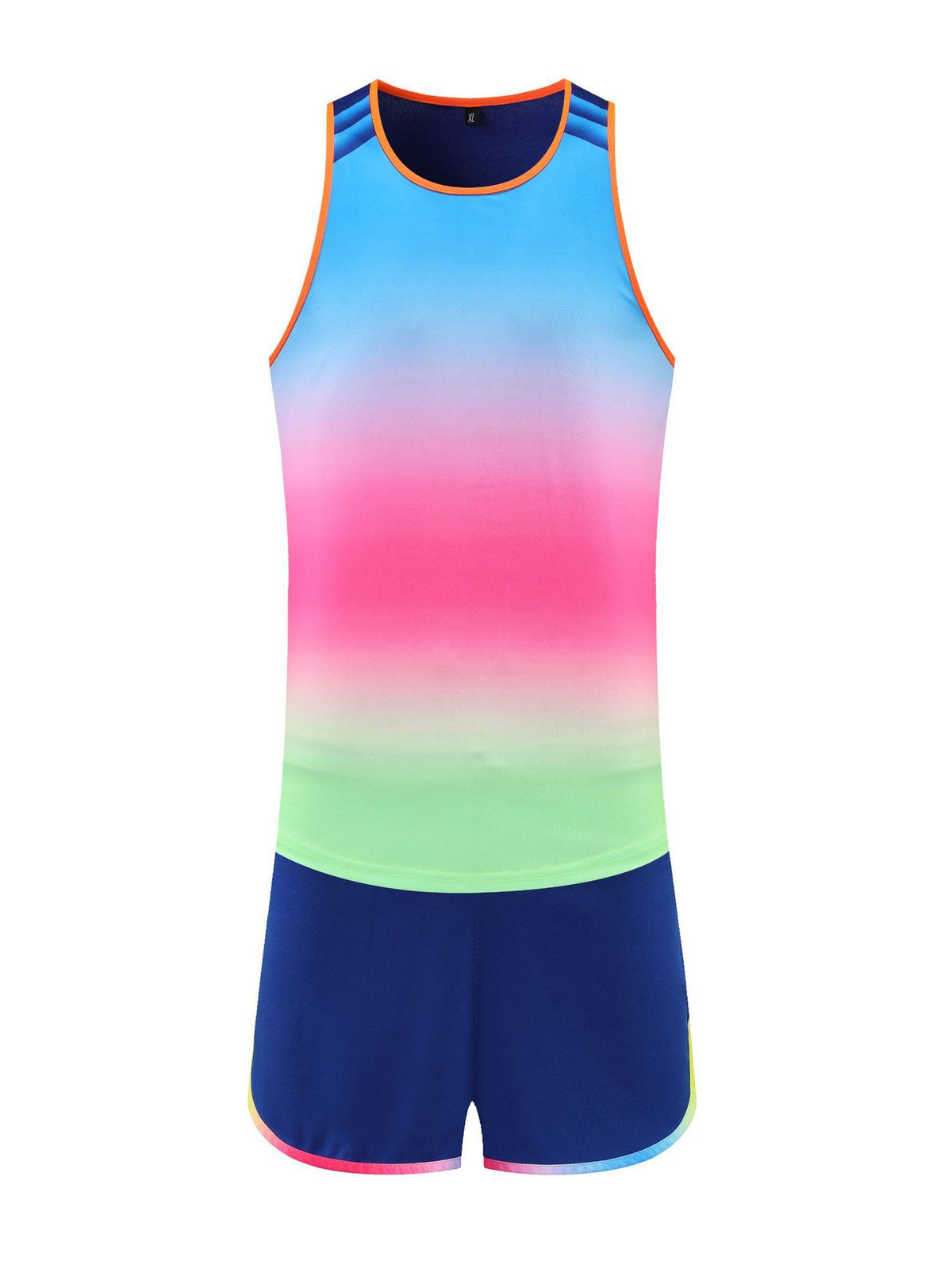Customized Track and Field Clothing for Men and Women, Sports Students, Sprint Training Clothing, Marathon Running Suit, Vest, Sportswear, Printed Number