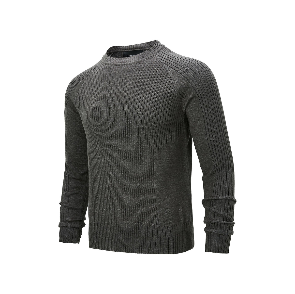 MADEEXTREME Spring/Summer Pit Knitted Slim-Fit Cut Slack Crewneck Knitted Sweater Base Sweater for Men and Women