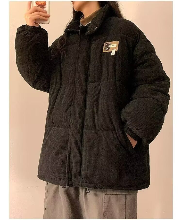 2025 New Winter Cotton-Padded Jackets for Men and Women, Thickened and Warm, Casual Sports Trendy Brand Stylish Coats