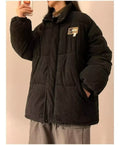 2025 New Winter Cotton-Padded Jackets for Men and Women, Thickened and Warm, Casual Sports Trendy Brand Stylish Coats