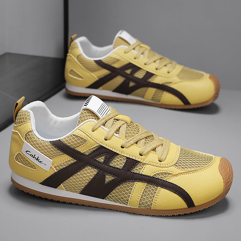 Men's Shoes Moral Training Shoes  New Style Breathable Fashion Simple Stylish Sports Leisure Versatile Flats Lightweight Sports Shoes