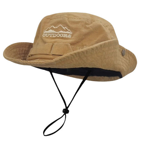 Camping and Hiking Hats for Men and Women with Small Head Circumference, Sun Hats for Summer, Face-Covering Sun Hats, Western Cowboy Hats with Large Brim