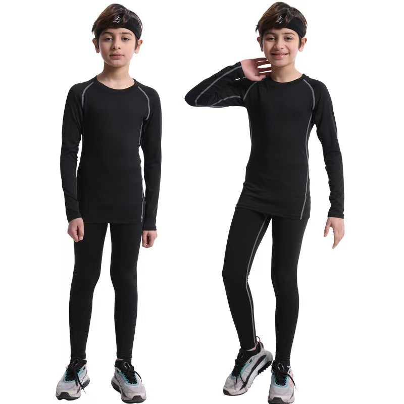 Children's Leggings Training Clothes Quick-drying suit Students Basketball Football Running Fitness Kids Sports Leggings