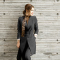 Foreign trade 2022 women's professional suit new long suit jacket slim suit + trousers