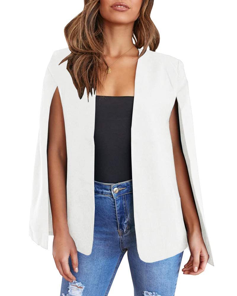 2022 European and American Women's Shawl Jacket Amazon Explosions Cloak Vest Small Suit Multicolor Spot Hair