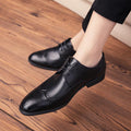 Large Size 48 Men's Formal Pointed Leather Shoes Leather Shoes Soft Leather British Men's Leather Mens Shoes