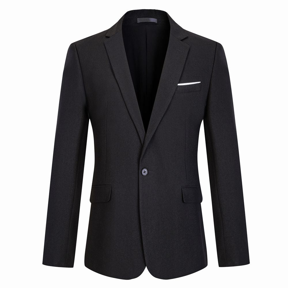 Stretch sapphire blue men's and women's professional suits suit light formal real estate insurance sales autumn and winter teachers' work clothes